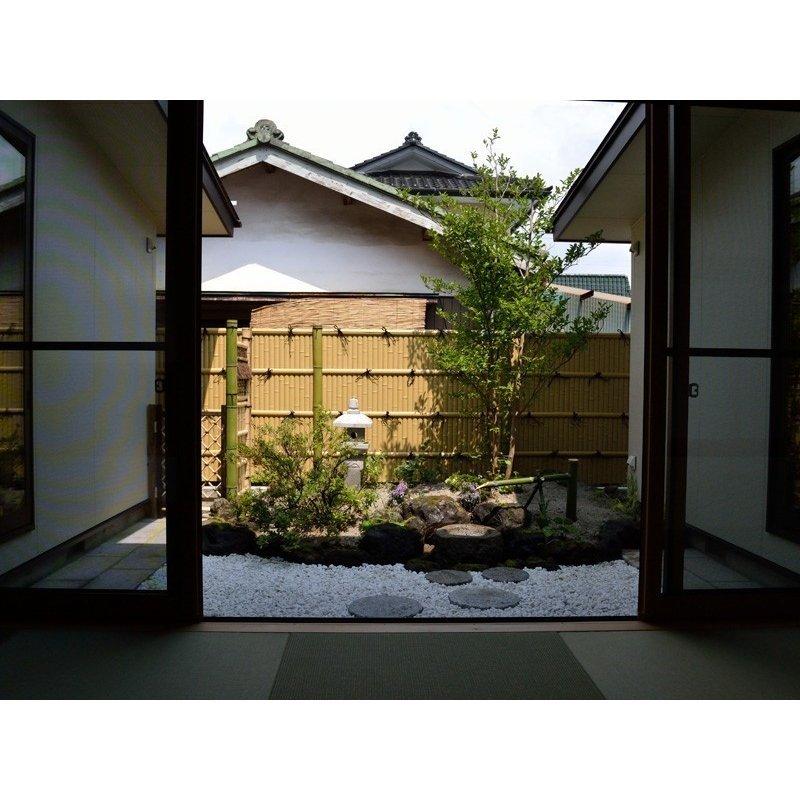 人工竹垣組立セット 建仁寺垣A型 本体真竹 ブロンズ色角柱 H(高 人工竹垣組立セット 建仁寺垣A型 本体真竹 ブロンズ色角柱 H(高
