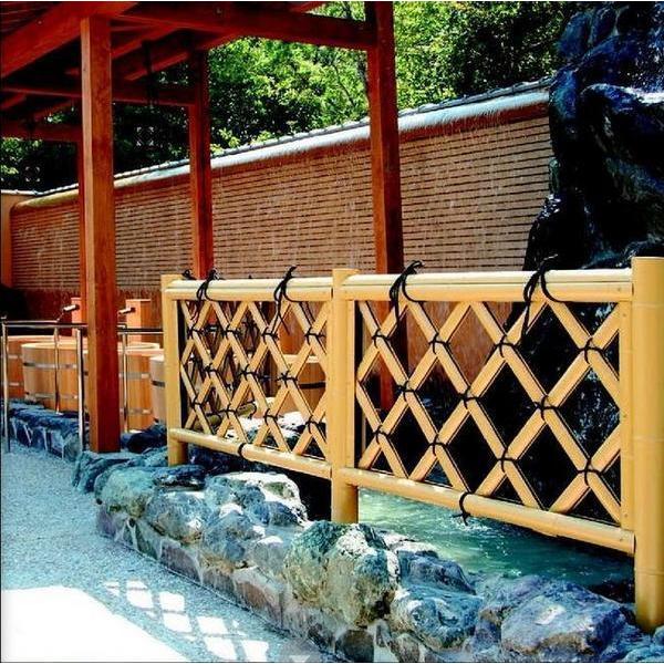 竜安寺垣 ユニット式フェンス 幅1720mm×高さ900mm 人工プラ竹 竜安寺垣 ユニット式フェンス 幅1720mm×高さ900mm 人工プラ竹