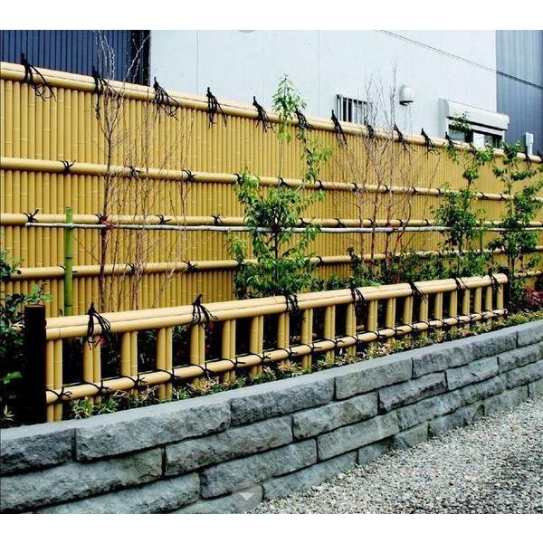 金閣寺垣 ユニット式フェンス 幅1720mm×高さ600mm 人工プラ竹 金閣寺垣 ユニット式フェンス 幅1720mm×高さ600mm 人工プラ竹