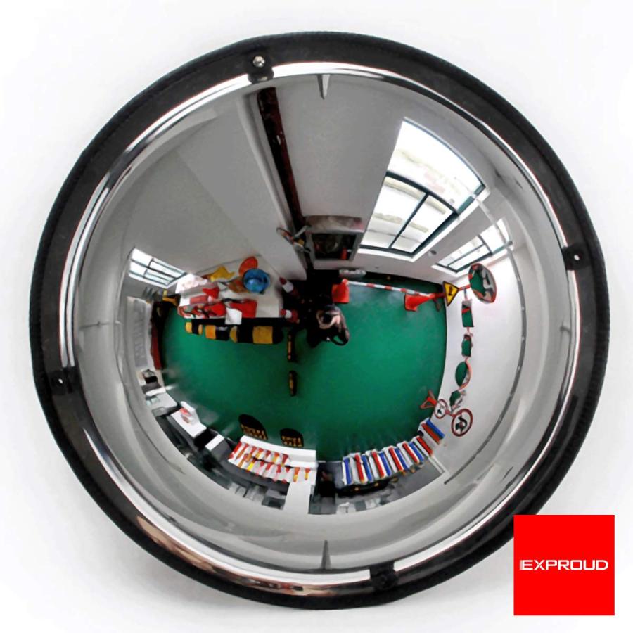 送料無料 アクリルミラー 360°-十字路/全方位用 60サイズ 衝突防止