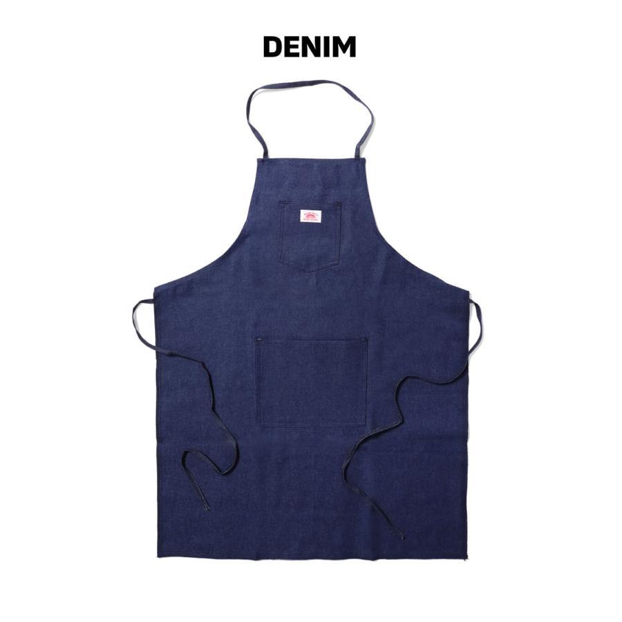 ROUND HOUSE エプロン付きオーバーオール ROUND HOUSE（ラウンドハウス） 【並行輸入品】『 』17RH99 SHOP APRON