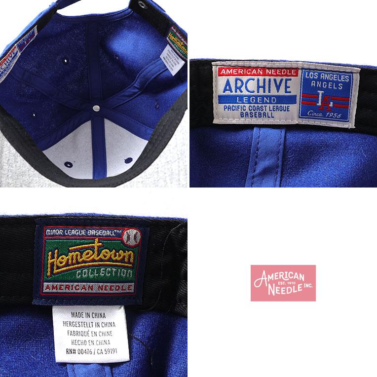 AMERICAN NEEDLE / アメリカンニードル A-21005 6PANEL RETRO CAP / 6パネルレトロキャップ -全7色- |  | 17
