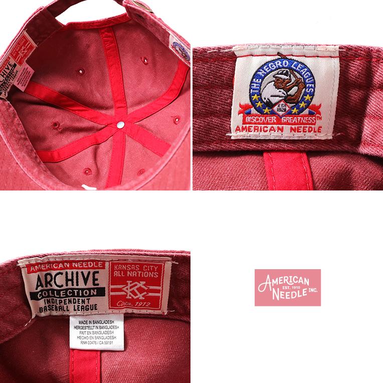 AMERICAN NEEDLE / アメリカンニードル A-44747 ARCHIVE CAP / アーカイブキャップ -全4色- |  | 11