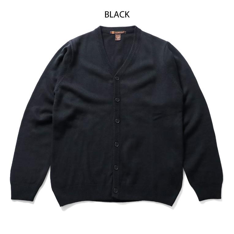 『HARRITON / ハリトン』A-M425 HARRITON MEN'S PILBLOC V-NECK BUTTON CARDIGAN SWEATER / ハリトン メンズVネックカーディガン -全4色-｜extra-exceed｜06