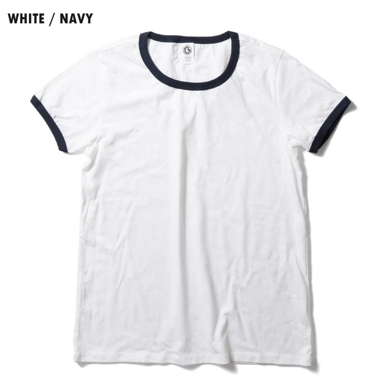 【並行輸入品】US BLANKS / ユーエスブランクス  A-US609 WOMEN'S CLASSIC RINGER T-SHIRT / クラシックリンガーTシャツ -全5色- | LOS ANGELES APPAREL | 10
