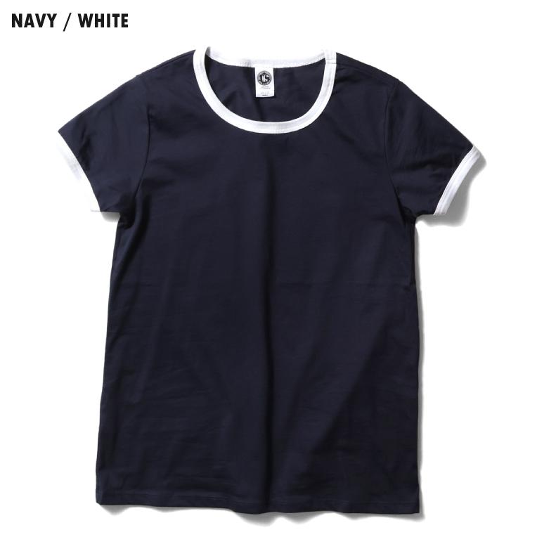 【並行輸入品】US BLANKS / ユーエスブランクス  A-US609 WOMEN'S CLASSIC RINGER T-SHIRT / クラシックリンガーTシャツ -全5色- | LOS ANGELES APPAREL | 11