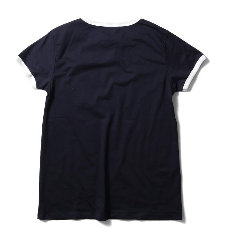 【並行輸入品】US BLANKS / ユーエスブランクス  A-US609 WOMEN'S CLASSIC RINGER T-SHIRT / クラシックリンガーTシャツ -全5色- | LOS ANGELES APPAREL | 12
