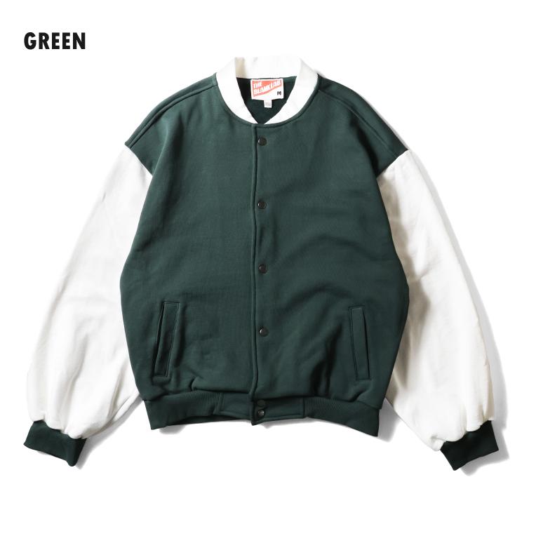 THE BLANK LAB / ザ ブランク ラボ AAC535 SWEAT STUDIUM JACKET / スウェットスタジアムジャケット -全1色- |  | 03