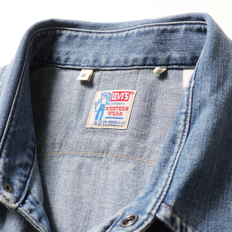 LEVI'S VINTAGE CLOTHING / リーバイス ヴィンテージ クロージング B-07205 SAWTOOTH DENIM SHIRT / ソウトゥース デニム シャツ -全1色- |  | 05