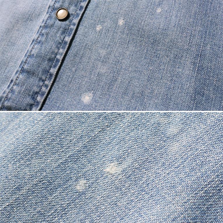 LEVI'S VINTAGE CLOTHING / リーバイス ヴィンテージ クロージング B-07205 SAWTOOTH DENIM SHIRT / ソウトゥース デニム シャツ -全1色- |  | 09
