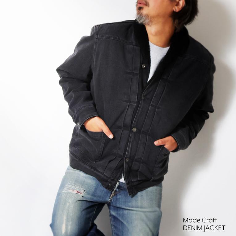 【並行輸入品】LEVI'S / リーバイス B-34463 MADE CRAFT DENIM JACKET / MADE & CRAFTED ショールカラー ボア デニムジャケット -全2色- |  | 03