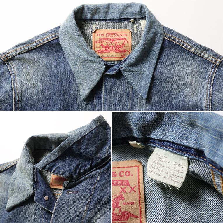 LEVI'S VINTAGE CLOTHING / リーバイス ヴィンテージ クロージング B-70505 TWO POCKET DENIM TRUCKER JACKET / 2ポケット デニム トラッカージャケット -全1色- |  | 06
