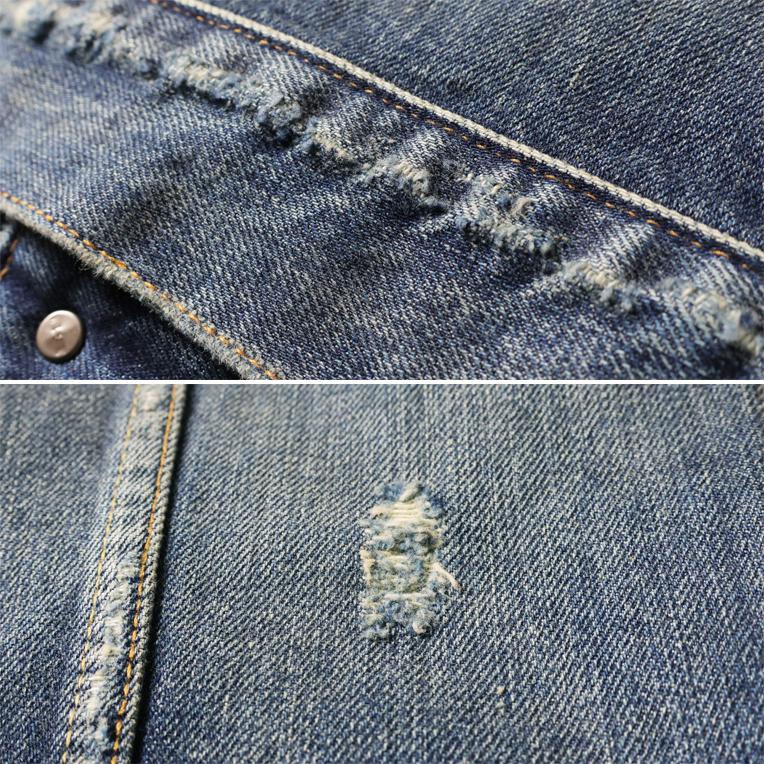 LEVI'S VINTAGE CLOTHING / リーバイス ヴィンテージ クロージング B-70505 TWO POCKET DENIM TRUCKER JACKET / 2ポケット デニム トラッカージャケット -全1色- |  | 09