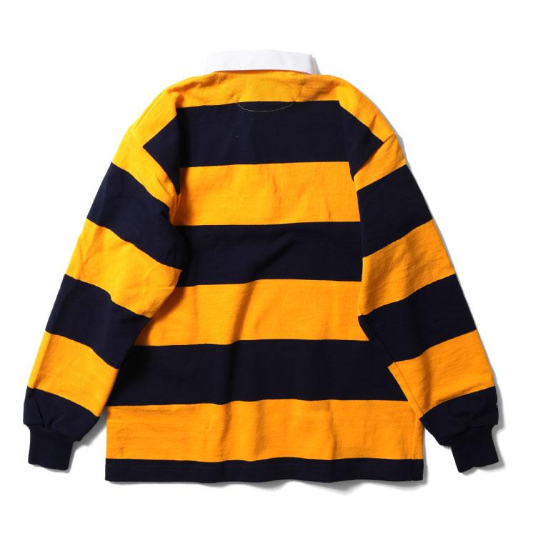 【並行輸入品】BARBARIAN / バーバリアン BARB002 CLASSIC 12oz RUGBY SHIRT 4inch STRIPE / クラシック12オンスラガーシャツ 4インチストライプ |  | 18