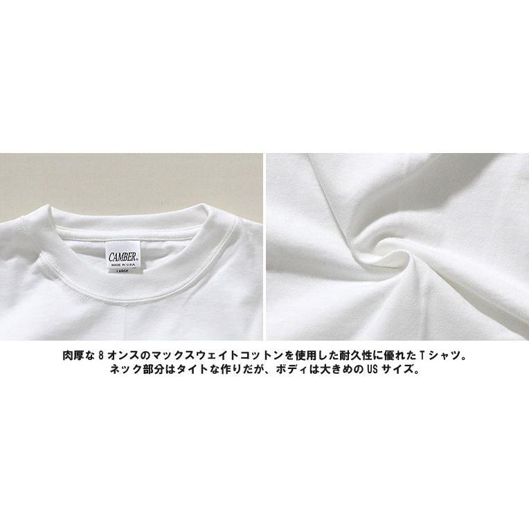 【並行輸入品】CAMBER/キャンバー CAM301 MAX-WEIGHT T-SHIRT/ マックスウェイトTシャツ -全10色- | CAMBER | 22