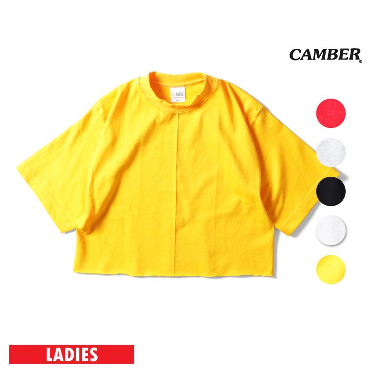 【並行輸入品】『CAMBER/キャンバー』CAM301C MAX WEIGHT CROP TEE/ マックスウェイトクロップTEEシャツ -全5色- | 