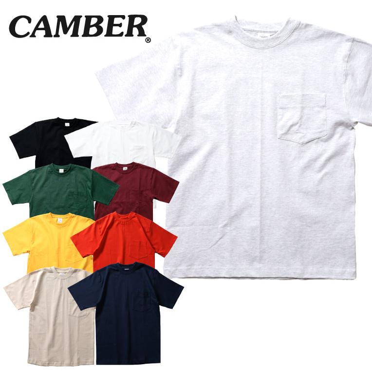 【並行輸入品】『CAMBER/キャンバー』CAM302 MAX-WEIGHT POCKET S/S TEE/ マックスウェイト ポケット半袖シャツ -全9色- | CAMBER