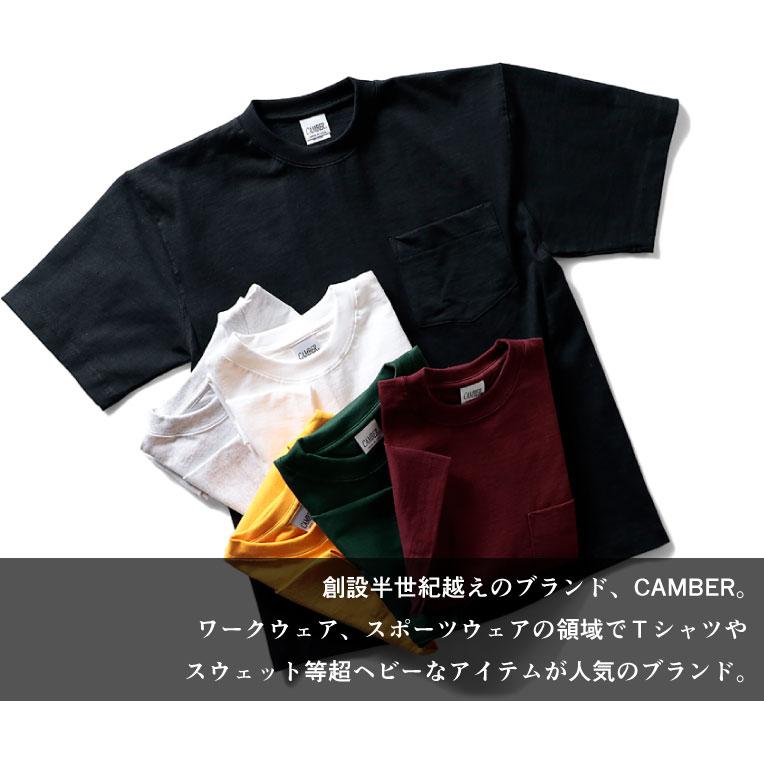 【並行輸入品】『CAMBER/キャンバー』CAM302 MAX-WEIGHT POCKET S/S TEE/ マックスウェイト ポケット半袖シャツ -全9色- | CAMBER | 01