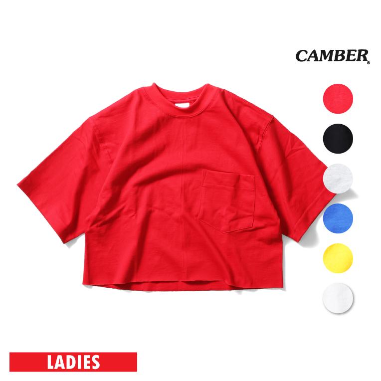 【並行輸入品】『CAMBER/キャンバー』CAM302C MAX WEIGHT CROP POCKET TEE/ マックスウェイトクロップポケットTEEシャツ -全6色- | 