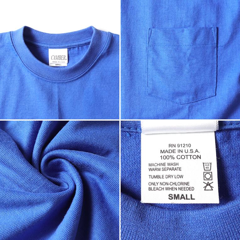 【並行輸入品】『CAMBER/キャンバー』CAM302C MAX WEIGHT CROP POCKET TEE/ マックスウェイトクロップポケットTEEシャツ -全6色- |  | 15