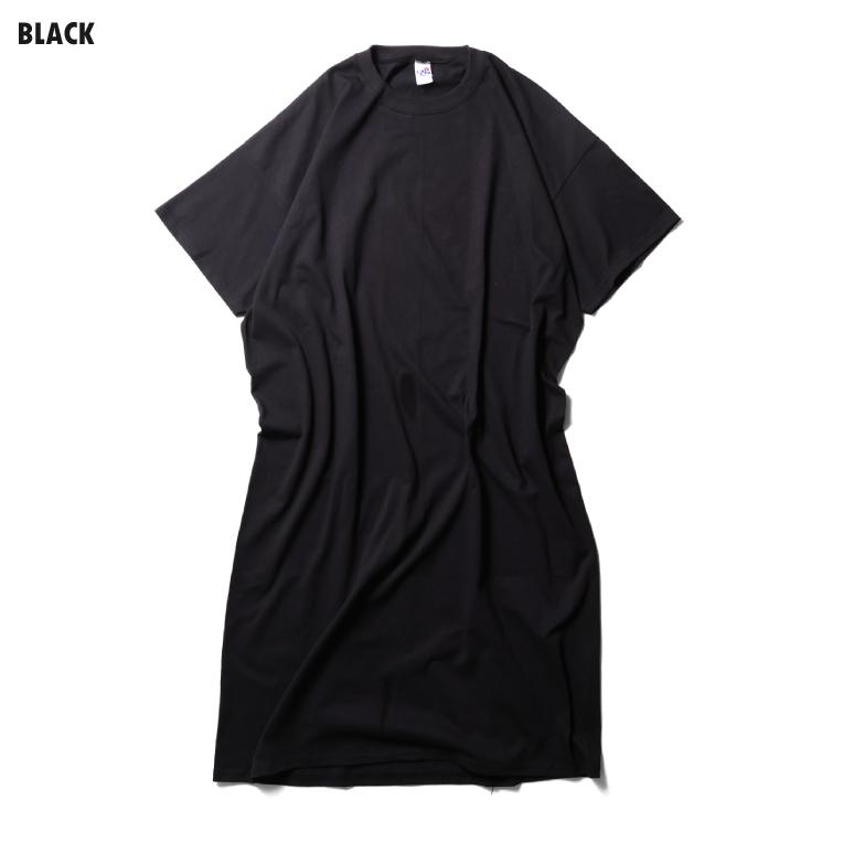 【並行輸入品】CALCRU / カルクルー CC-CRES 100% 5.5oz PRE SHRUNK TEE DRESS / 半袖TEEシャツドレス  -全3色- |  | 05