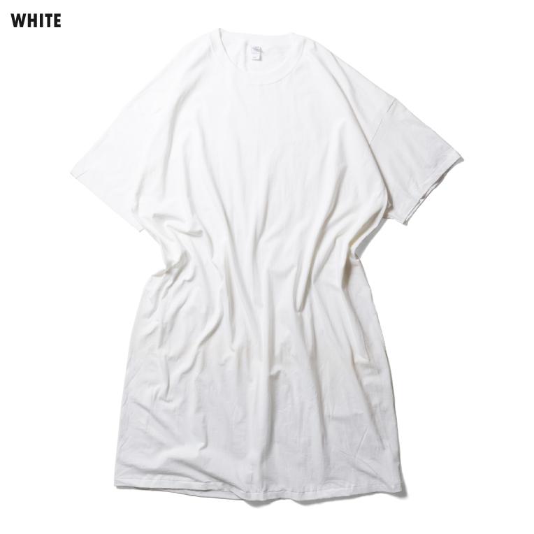 【並行輸入品】CALCRU / カルクルー CC-CRES 100% 5.5oz PRE SHRUNK TEE DRESS / 半袖TEEシャツドレス  -全3色- |  | 06