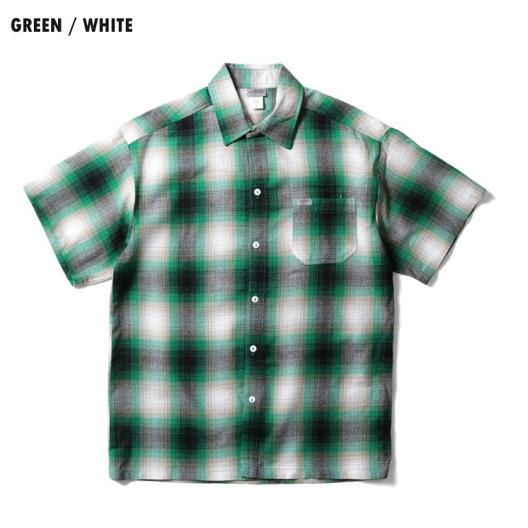 【並行輸入品】CALTOP  / キャルトップ CLTP2000S PLAID S/S SHIRT / プラッドショートスリーブシャツ -全11色- |  | 24