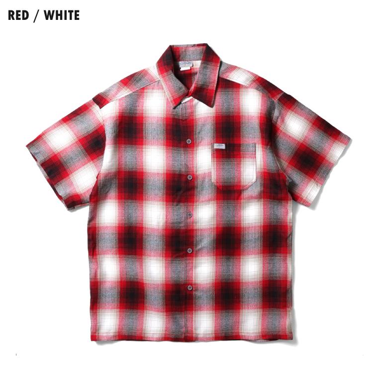 【並行輸入品】CALTOP  / キャルトップ CLTP2000S PLAID S/S SHIRT / プラッドショートスリーブシャツ -全11色- |  | 13