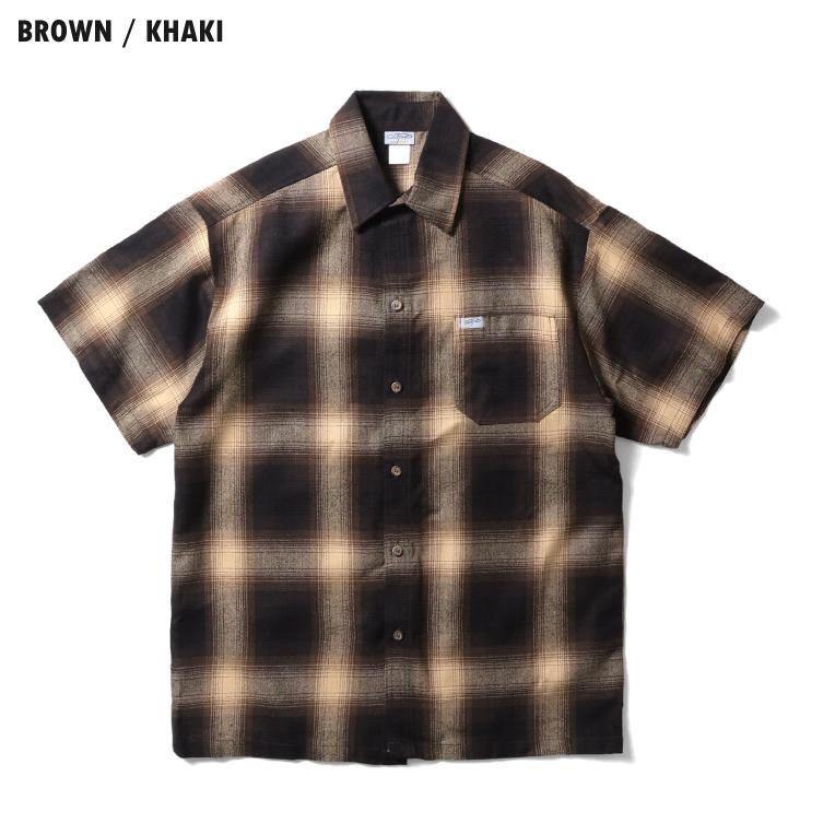 【並行輸入品】CALTOP  / キャルトップ CLTP2000S PLAID S/S SHIRT / プラッドショートスリーブシャツ -全11色- |  | 17