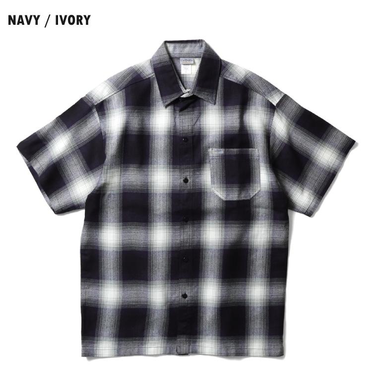 【並行輸入品】CALTOP  / キャルトップ CLTP2000S PLAID S/S SHIRT / プラッドショートスリーブシャツ -全11色- |  | 19