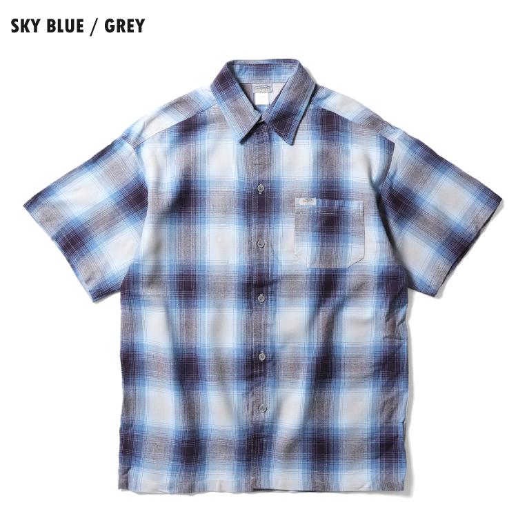【並行輸入品】CALTOP  / キャルトップ CLTP2000S PLAID S/S SHIRT / プラッドショートスリーブシャツ -全11色- |  | 20