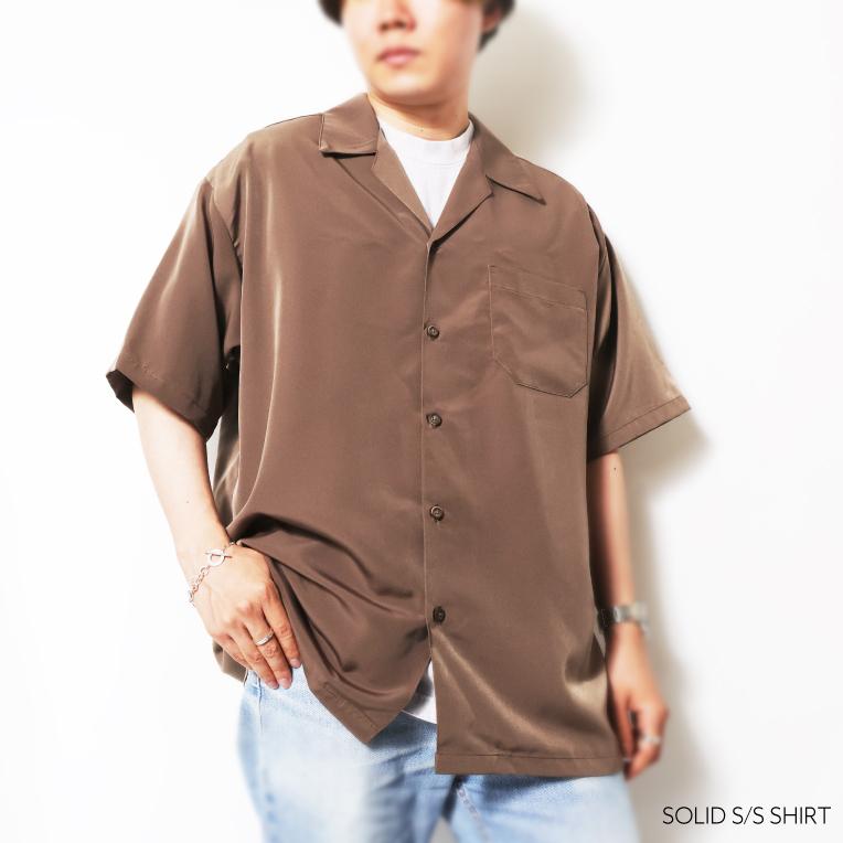 【並行輸入品】CALTOP  / キャルトップ CLTP3003 SOLID S/S SHIRT / ソリッドショートスリーブシャツ -全3色- |  | 04
