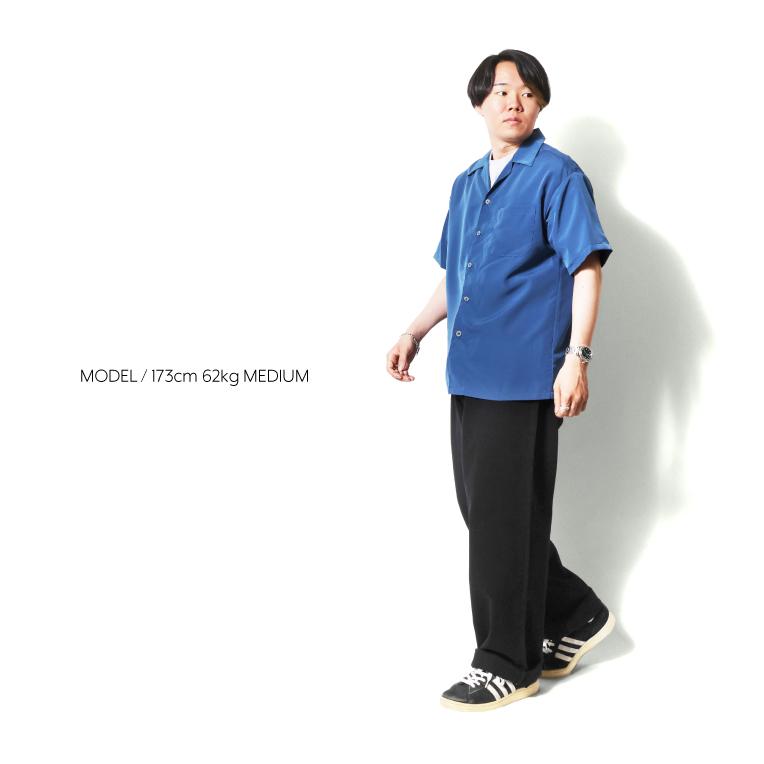 【並行輸入品】CALTOP  / キャルトップ CLTP3003 SOLID S/S SHIRT / ソリッドショートスリーブシャツ -全3色- |  | 12