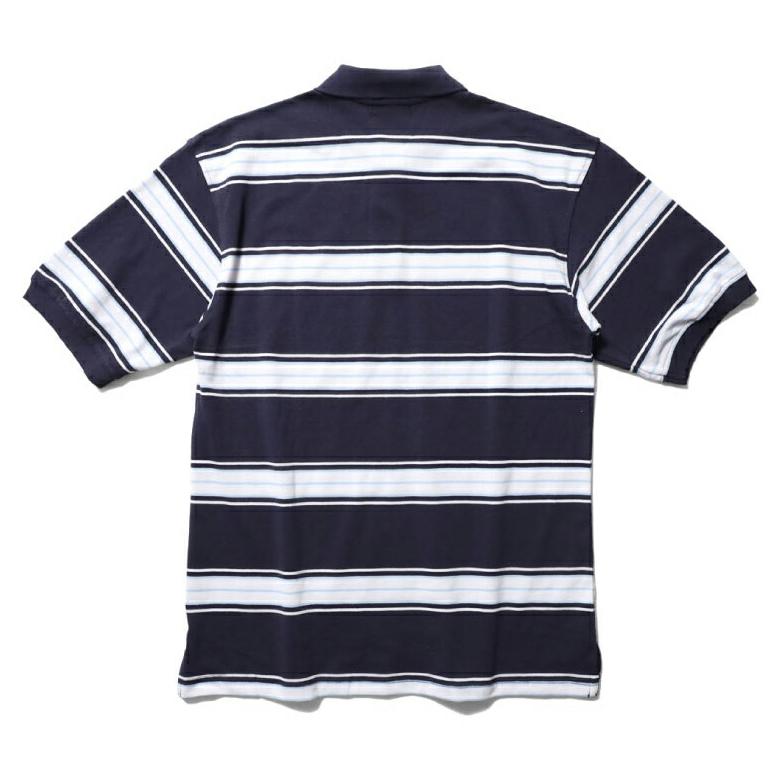 【並行輸入品】CAL TOP / キャルトップ CLTP777 STRIPE POLO SHIRT / ストライプ ポロシャツ -全3色- |  | 08