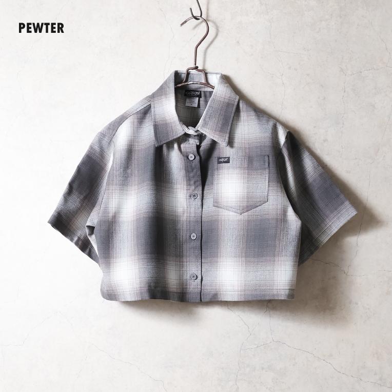 CALTOP  / キャルトップ CLTPWS001 S/S GIRLS CROP SHIRT / クロップ丈半袖シャツ -全6色- |  | 10
