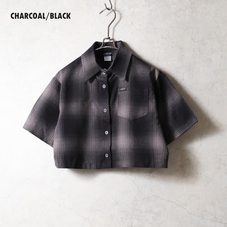CALTOP  / キャルトップ CLTPWS001 S/S GIRLS CROP SHIRT / クロップ丈半袖シャツ -全6色- |  | 13