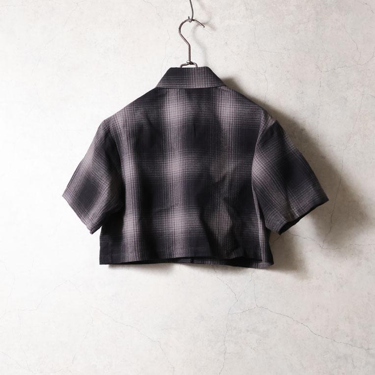 CALTOP  / キャルトップ CLTPWS001 S/S GIRLS CROP SHIRT / クロップ丈半袖シャツ -全6色- |  | 14