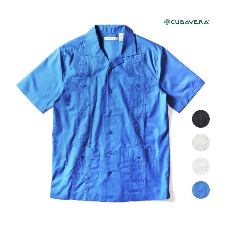 CUBAVERA  / キューバベラ CUBA241 AUTHENTIC EMBROIDRED GUAYABERA SHIRT / グアヤベラシャツ -全4色- | 