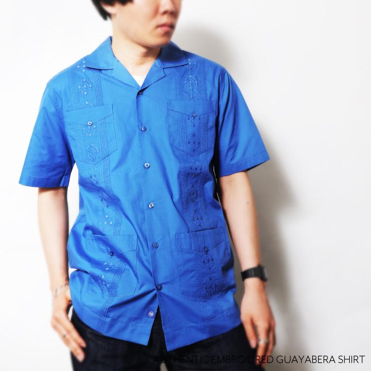 CUBAVERA  / キューバベラ CUBA241 AUTHENTIC EMBROIDRED GUAYABERA SHIRT / グアヤベラシャツ -全4色- |  | 04