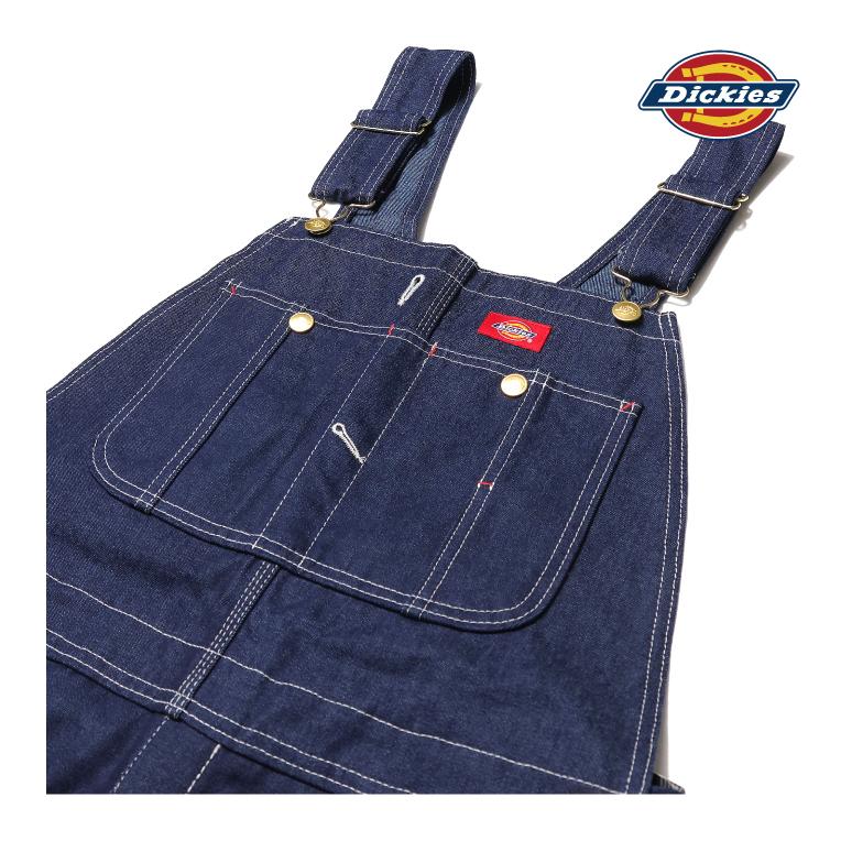 【並行輸入品】DICKIES/ディッキーズ DK83294 INDIGO BIB OVERALL / インディゴビブオーバーオール -全1色- | 