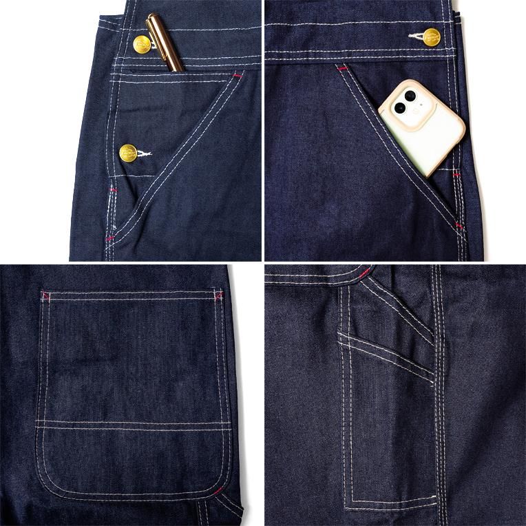 【並行輸入品】DICKIES/ディッキーズ DK83294 INDIGO BIB OVERALL / インディゴビブオーバーオール -全1色- |  | 06