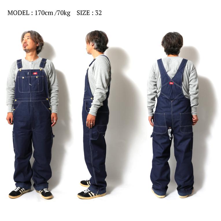 【並行輸入品】DICKIES/ディッキーズ DK83294 INDIGO BIB OVERALL / インディゴビブオーバーオール -全1色- |  | 08