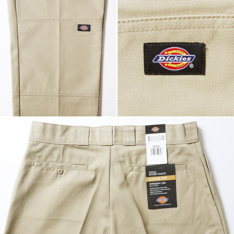 【並行輸入品】DICKIES / ディッキーズ DK85283 LOOSE FIT DOUBLE KNEE WORK PANTS / ルーズフィットダブルニーワークパンツ -全5色- | RED KAP | 14