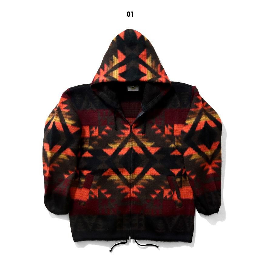 【並行輸入品】EARTH RAGZ / アースラグズ er1501 ACRYLIC ZIP HOOD JACKET / アクリルジップフードジャケット -全3種- / ウ |  | 01