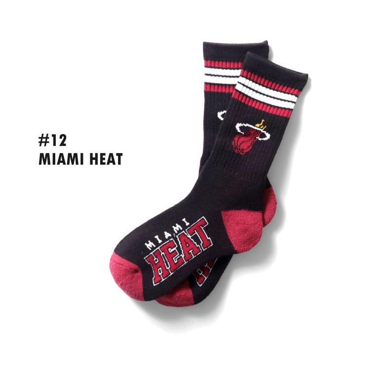【並行輸入品】FOR BARE FEET / フォーベアフィート FBF-NBA NBA 4 STRIPE  DEUCE SOCKS /  4ストライプ デュースソックス-全9色- |  | 19