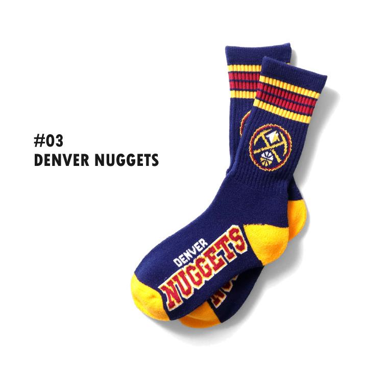 【並行輸入品】FOR BARE FEET / フォーベアフィート FBF-NBA NBA 4 STRIPE  DEUCE SOCKS /  4ストライプ デュースソックス-全9色- |  | 12