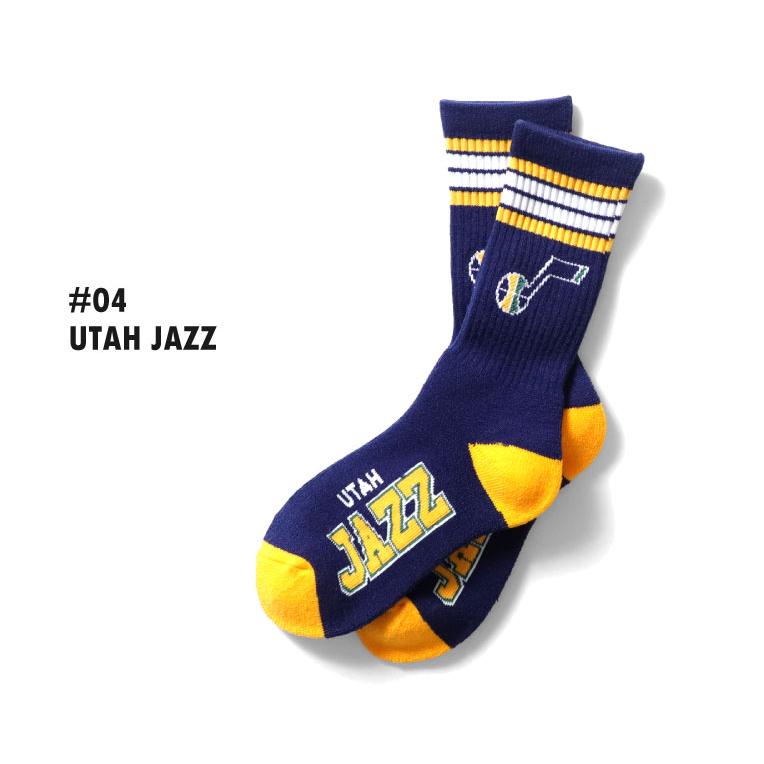 【並行輸入品】FOR BARE FEET / フォーベアフィート FBF-NBA NBA 4 STRIPE  DEUCE SOCKS /  4ストライプ デュースソックス-全9色- |  | 13