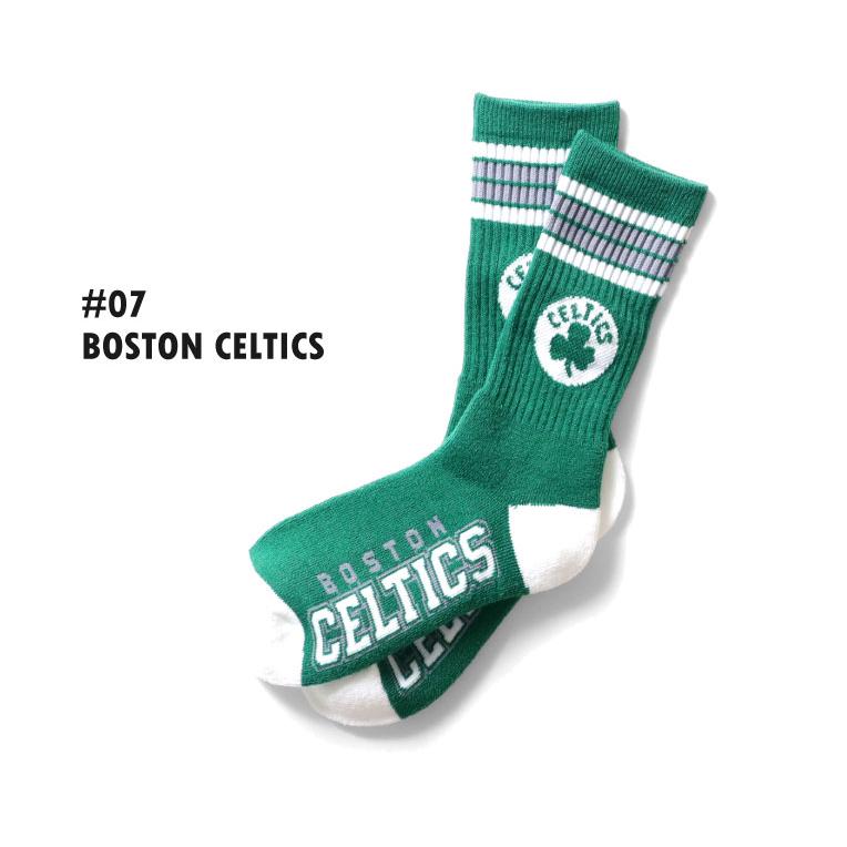 【並行輸入品】FOR BARE FEET / フォーベアフィート FBF-NBA NBA 4 STRIPE  DEUCE SOCKS /  4ストライプ デュースソックス-全9色- |  | 15