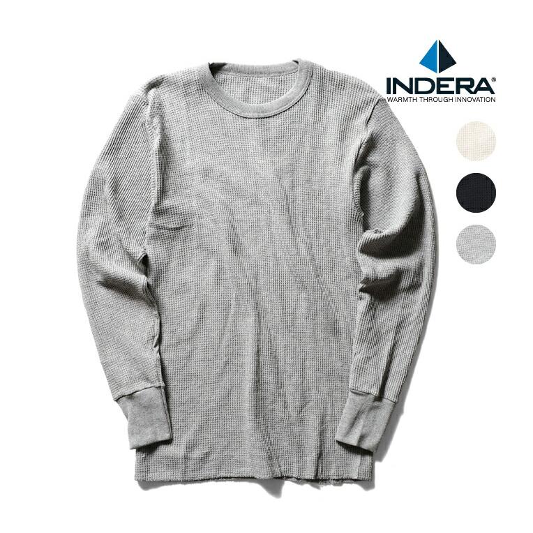 INDERA / インデラ I839LS COTTON HEAVYWEIGHT THERMALS / コットン ヘビーウェイト サーマル  -全3色- | 