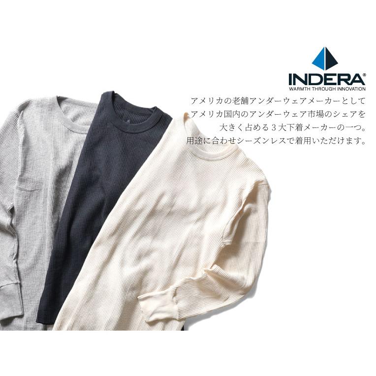 INDERA / インデラ I839LS COTTON HEAVYWEIGHT THERMALS / コットン ヘビーウェイト サーマル  -全3色- |  | 04